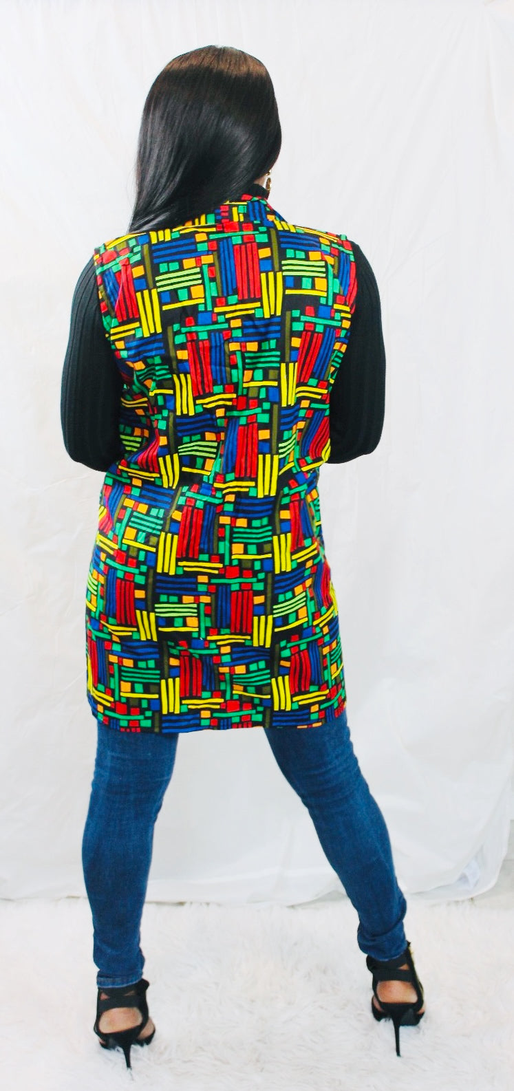 Funmi Sleeveless Kimono