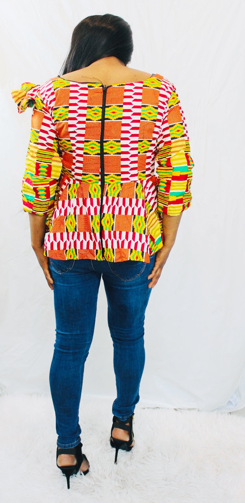 Adeshewa Peplum Blouse